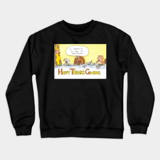 Vegetarian Thanks Giving Crewneck Sweatshirt